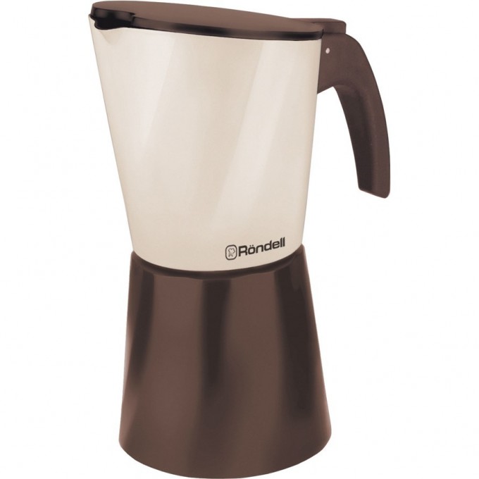 Гейзерная кофеварка RONDELL MOCCO&LATTE 6 чашек, 0,3 л RDA-738